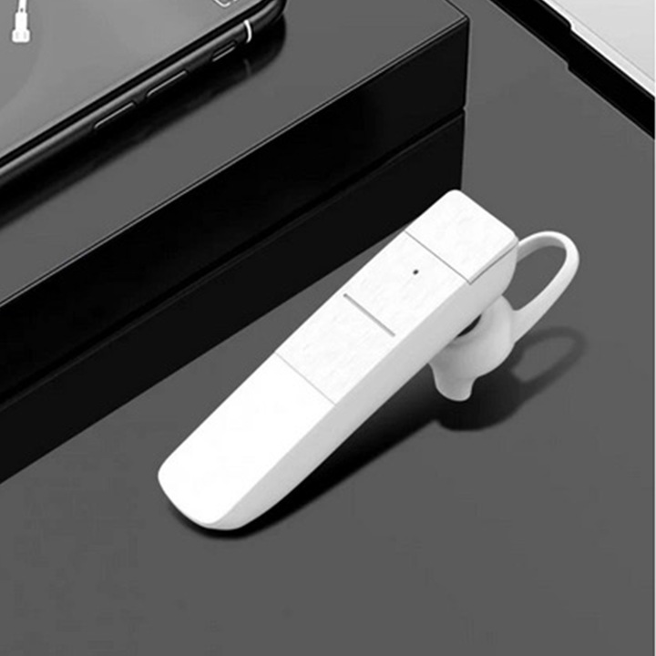 Безжични аудио слушалки, FONIX MonoTune Slim, in-ear, Bluetooth, с микрофон, бели