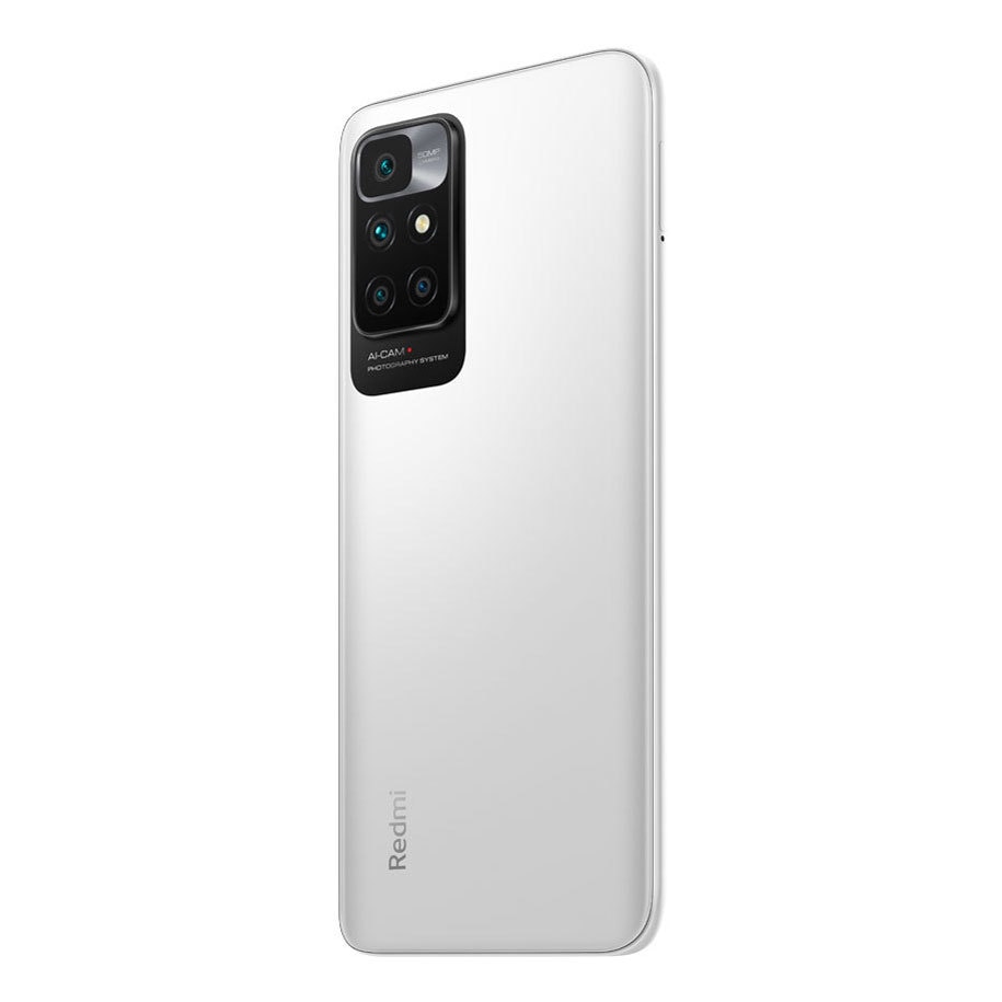 Смартфон Xiaomi Redmi 10 (2022), 64GB, 4GB RAM, 4G, Бял - eMAG.bg