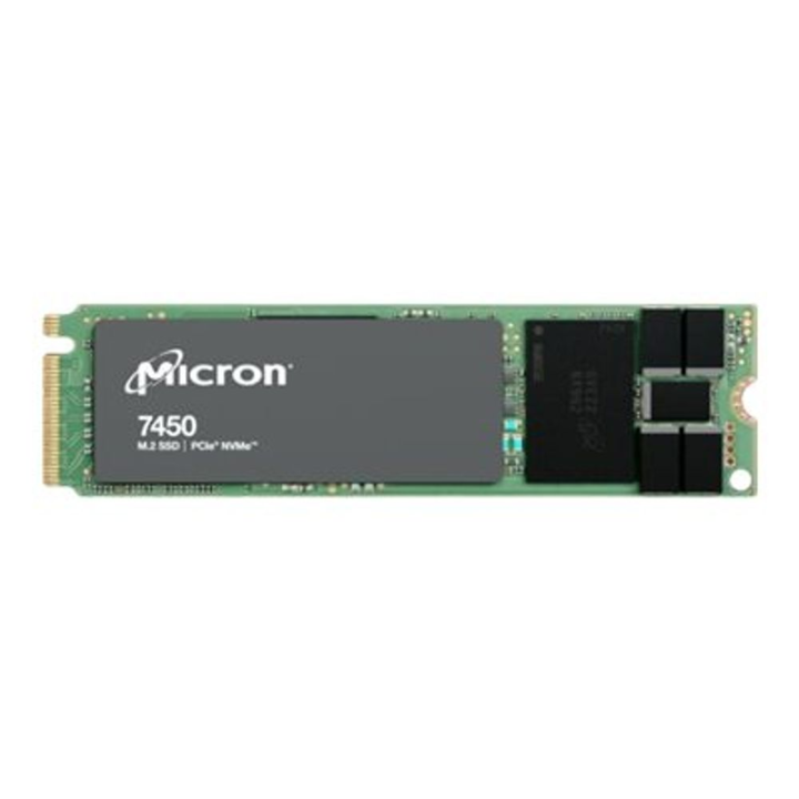 Micron 7450 MAX - SSD - Enterprise, смесена употреба - 800 GB - PCIe 4.0 x4 (NVMe) - TAA съвместим (MTFDKBA800TFS-1BC1ZABYYR)