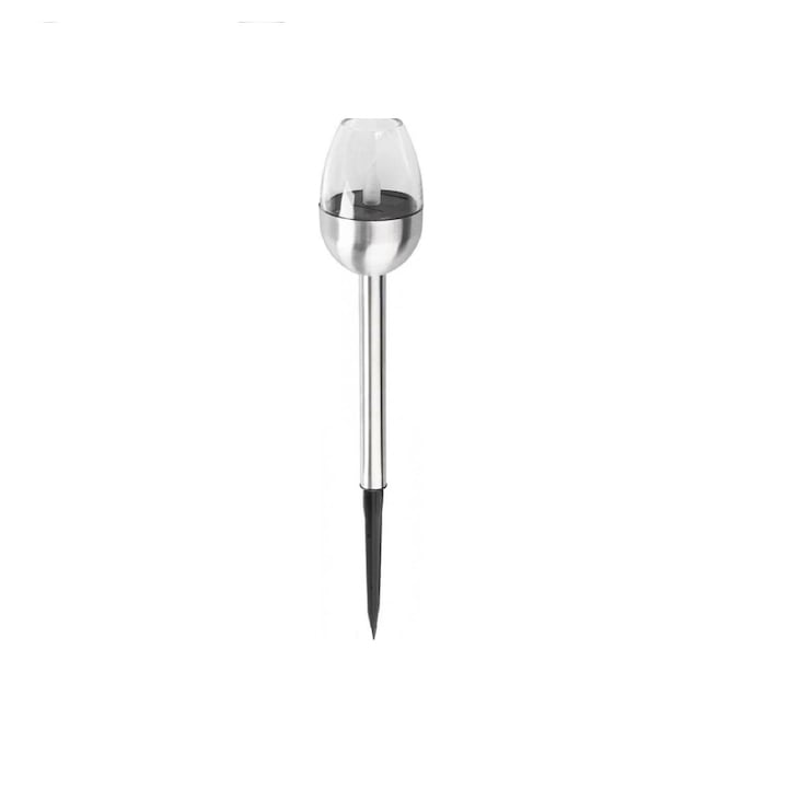 Napelemes gyertya lámpa LED-del a kertbe, 40 cm