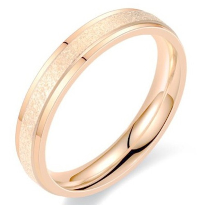 Férfi gyűrű, IZMAEL, Rozsdamentes, Rózsaszín