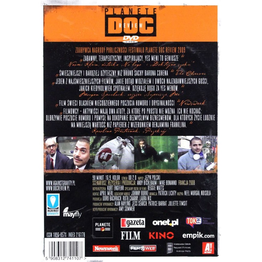 World　Man　 dvd The Yes Men Fix the World [DVD] - eMAG.ro