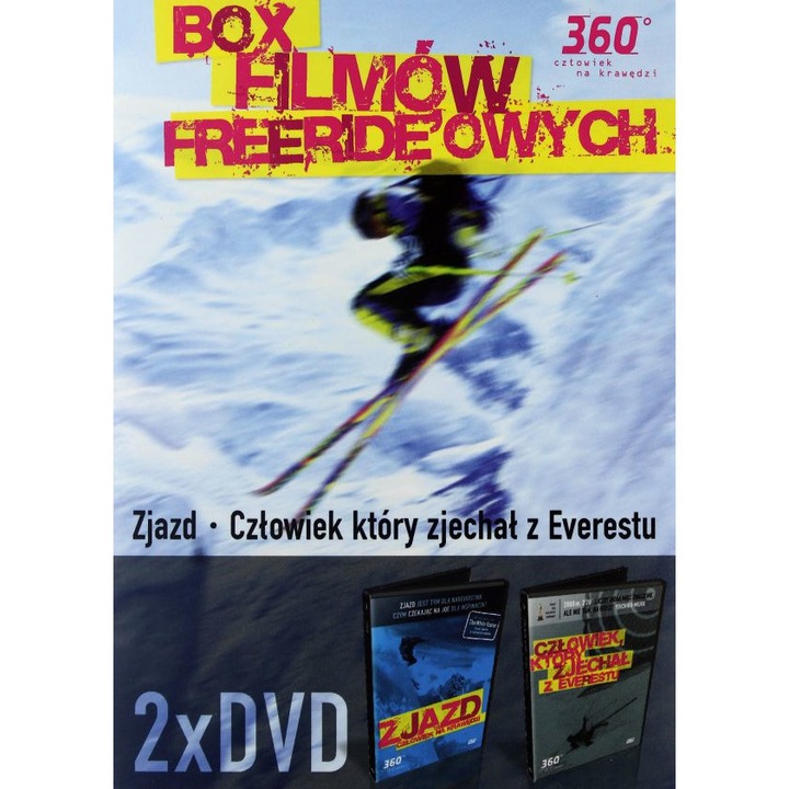 Zjazd / Człowiek, który zjechał z Everestu [BOX] [2DVD]