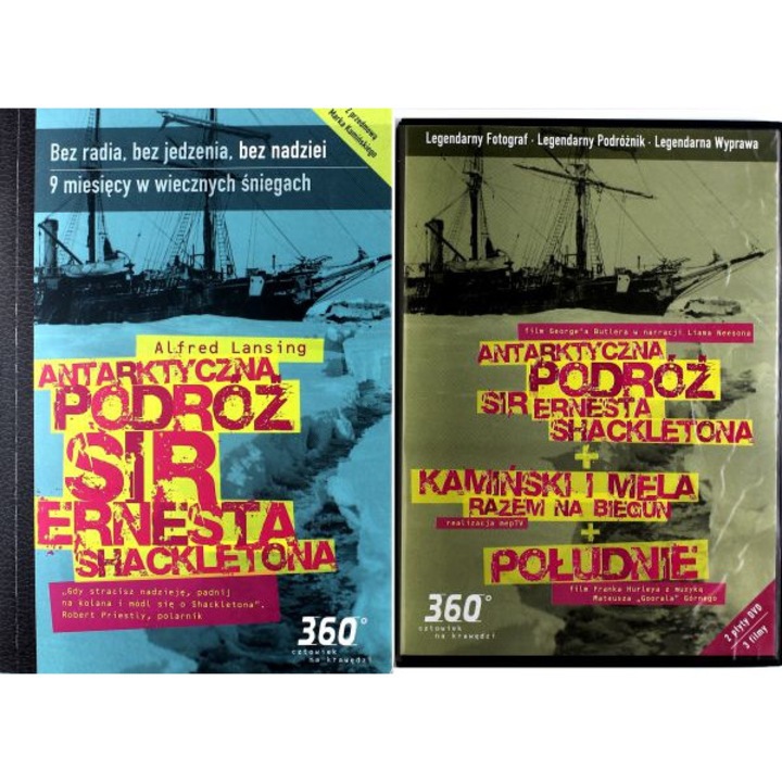 Shackleton's Antarctic Adventure [2DVD]+[Książka]