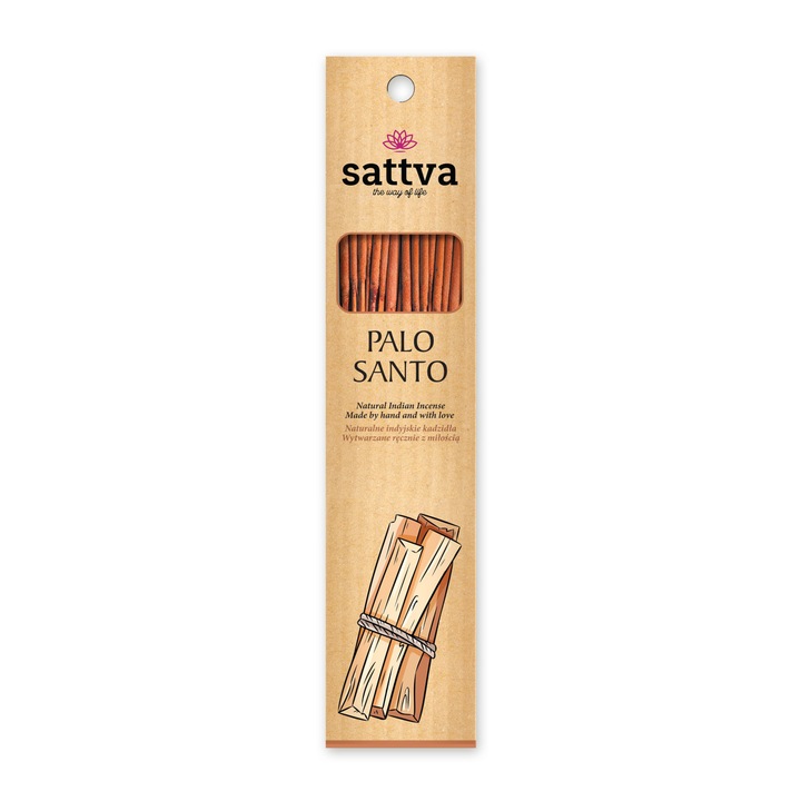 SATTVA, Betisoare Parfumate Palo Santo 30g (15buc)