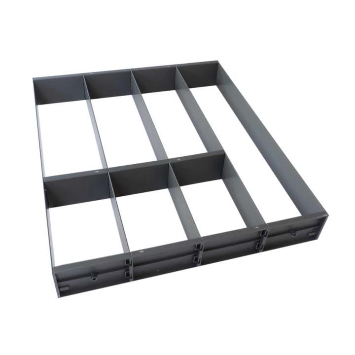 Set organizare sertar 450 mm, finisaj gri antracit