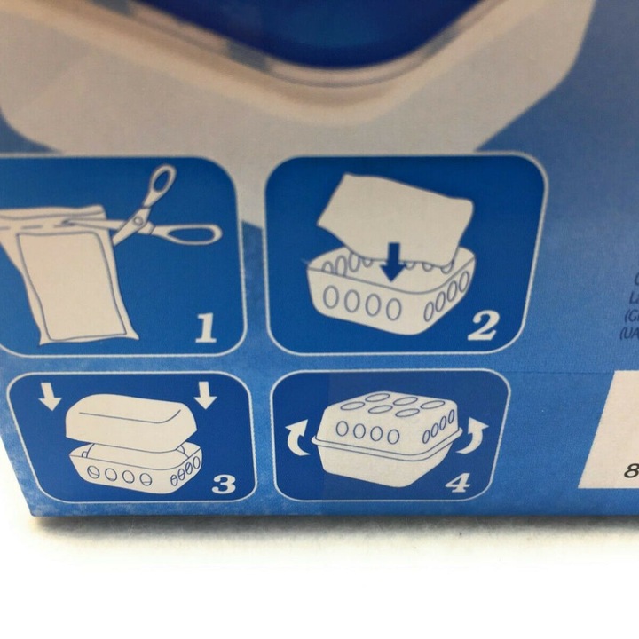 Passzív párátlanító diszkrét, friss óceán illattal, 2 utántöltővel, 400 g 35 m²-es helyig, lakókocsikhoz és lakóautókhoz