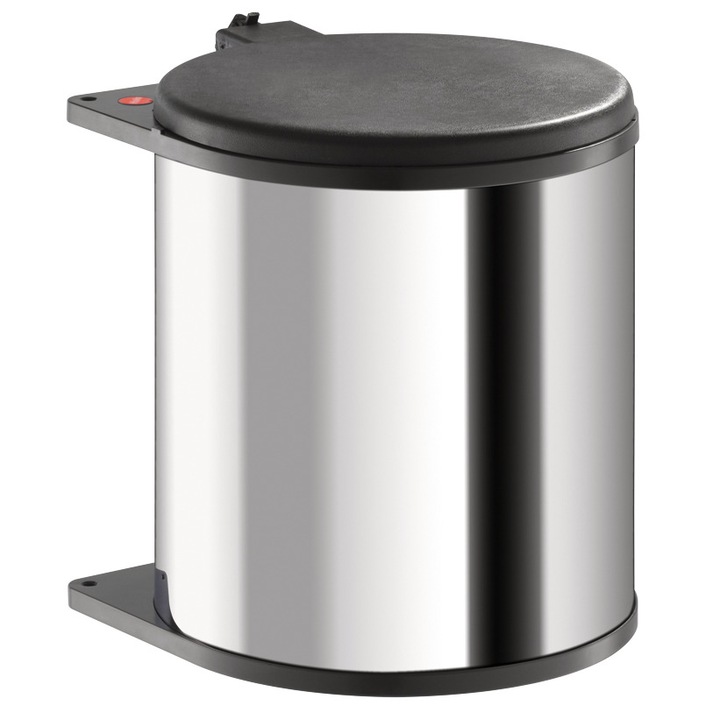 Cos de gunoi pivotant Hailo Big Box Inox premium 15 L, HAFELE