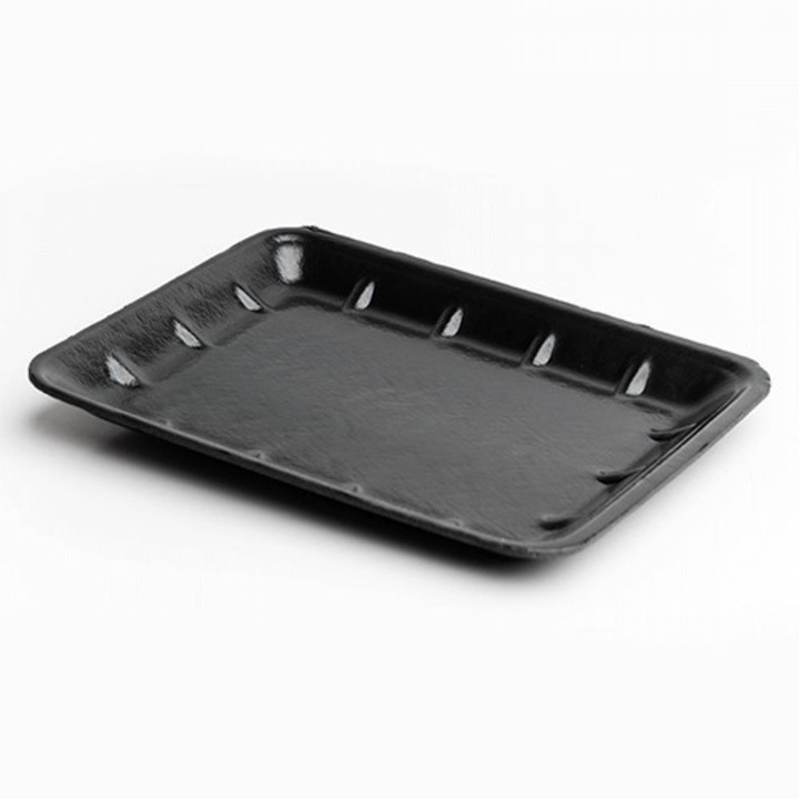 Tava polistiren negru, PT 4, 270*190* h35mm 125buc, Practic Online