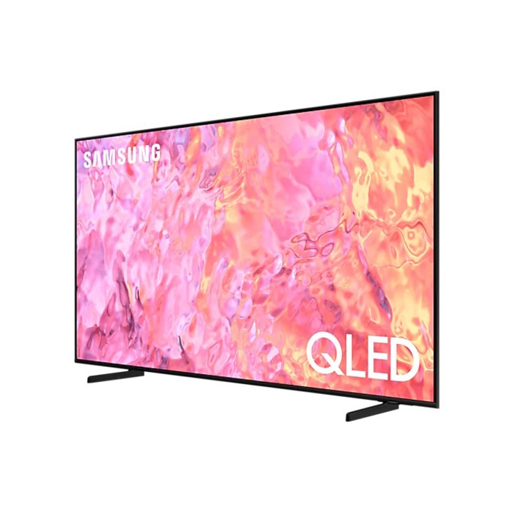 Телевизор SAMSUNG 43Q60C, 43" (108 см), Smart, 4K Ultra HD, QLED, Class F