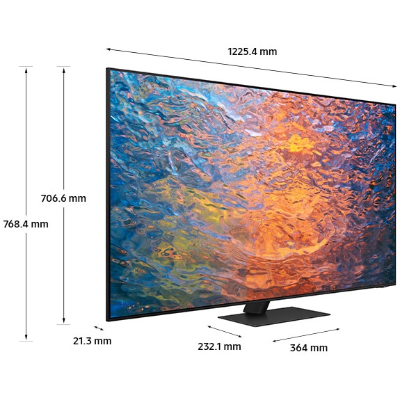 Televizor SAMSUNG Neo QLED 55QN95C, 138 cm, Smart, 4K Ultra HD, 100 Hz, Clasa G