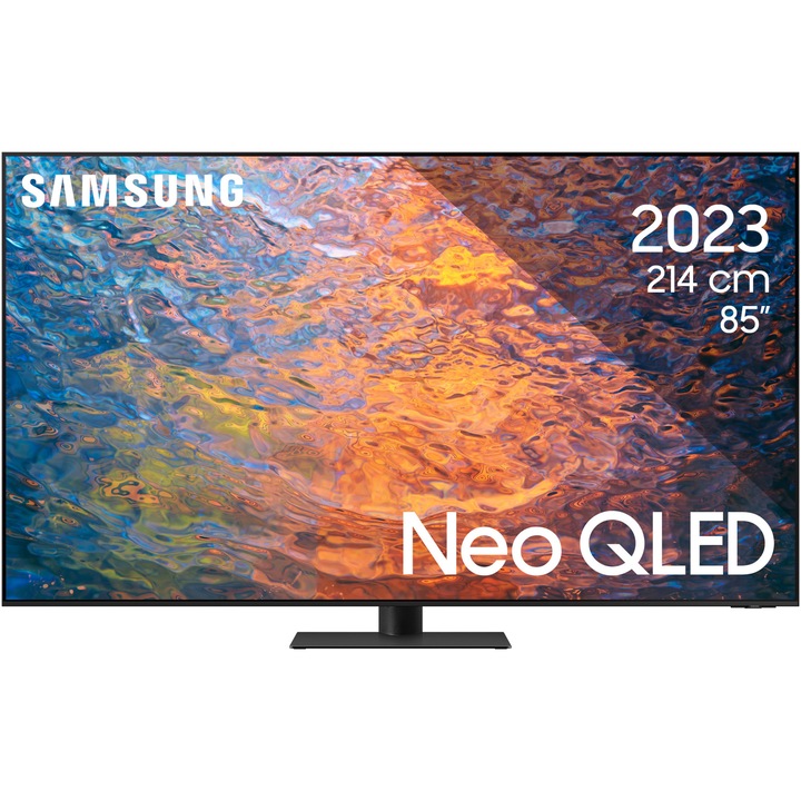 Televizor SAMSUNG Neo QLED 85QN95C, 214 cm, Smart, 4K Ultra HD, 100 Hz, Clasa F (Model 2023)