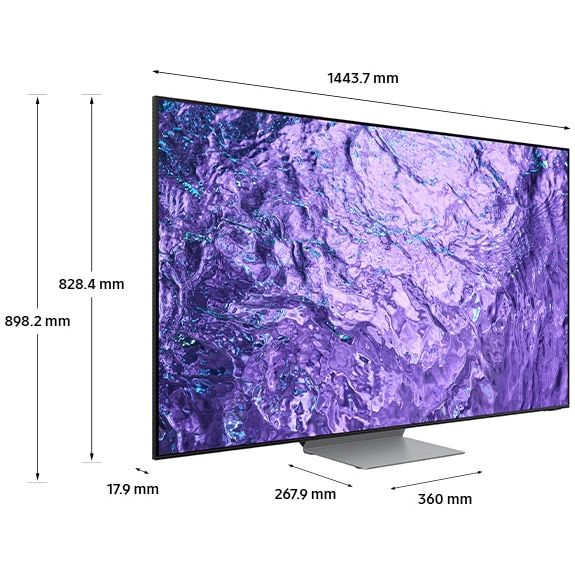 Televizor SAMSUNG Neo QLED 65QN700C, 163 cm, Smart, 8K, Clasa G (Model 2023)