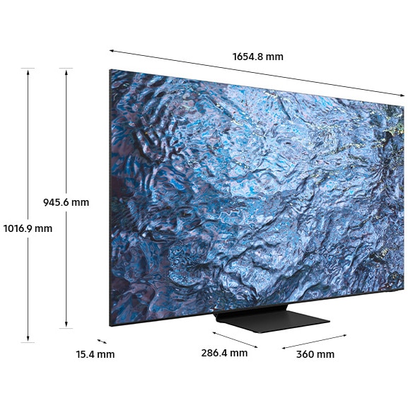 Televizor SAMSUNG Neo QLED 75QN900C, 189 cm, Smart, 8K, 100 Hz, Clasa G