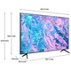 Televizor SAMSUNG LED 43CU7172, 108 cm, Smart, 4K Ultra HD, Clasa G