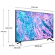 Samsung UE50CU7172UXXH Smart LED Televízió, 125 cm, 4K, Crystal Ultra HD