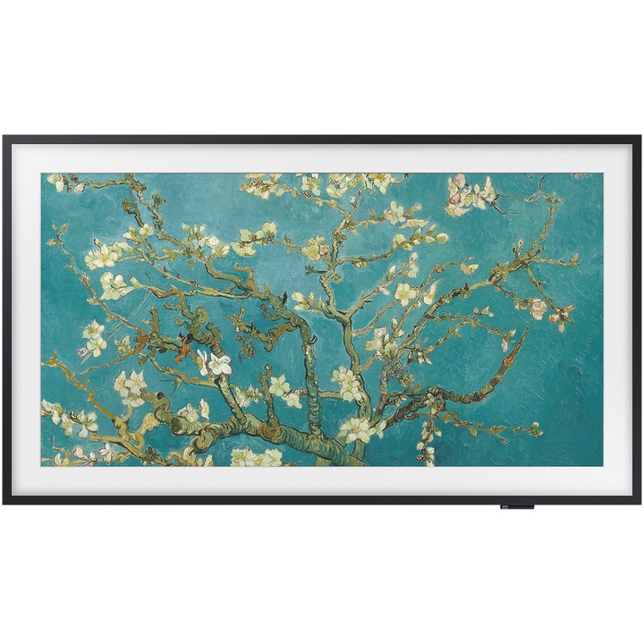 Televizor SAMSUNG Tablou QLED The Frame 32LS03C, 80 cm, Smart, Full HD, Clasa F