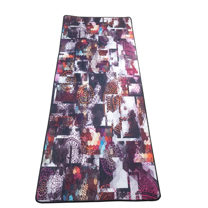 Кухненски килим Kino Mexclado 80x200cm, 100% полиестер, височина + 6 мм, тегло 800 гр/кв.м, противоплъзгащ, PVC гръб с точки, фигурален модел