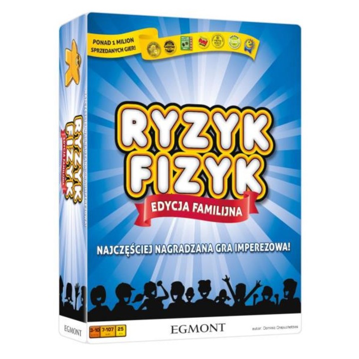 Настолна игра Физик на риска, Egmont, 3-10 души