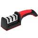 Aparat Pentru Ascutit Cutite LikeSmart Sharpener, 3 in 1, cu Maner Anti Alunecare, 3 fante cu diferite functii de ascutire, Negru