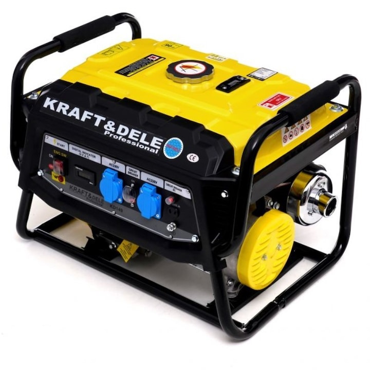 Generator de curent, Kraft&Dele, 3500W, 230V, cu ecran LCD, KD149