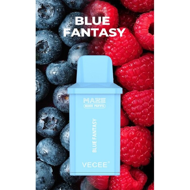 Rezerva Tigara Electronica Vecee Maze 6000 puffuri, Blue Fantasy