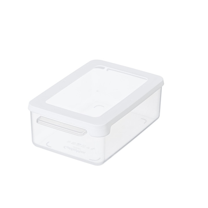 Cutie depozitare alimente, capac etans, SmartStore LunchBox, caserola pranz, fara BPA, transparenta, 1L