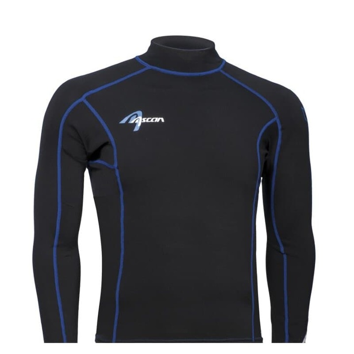 Чилгард мъжки Ascan Thermoshirt, черен, XXL