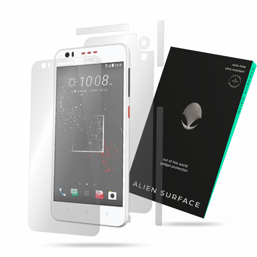 Folie Alien Surface, HTC Desire 825, protectie ecran, spate, laterale