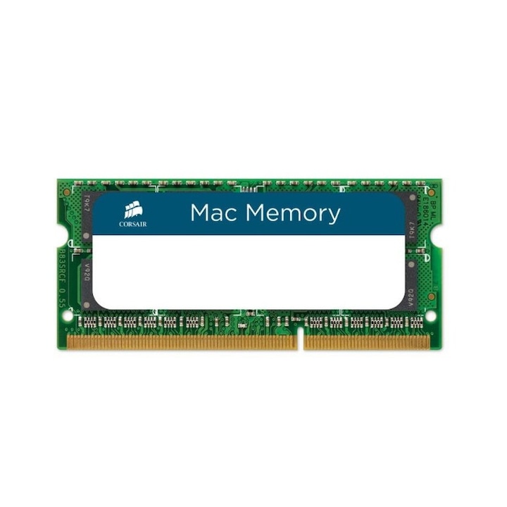 Corsair 8GB notebook memória, DDR3, 1600MHz, CL11, 1.35v, Apple kompatibilis