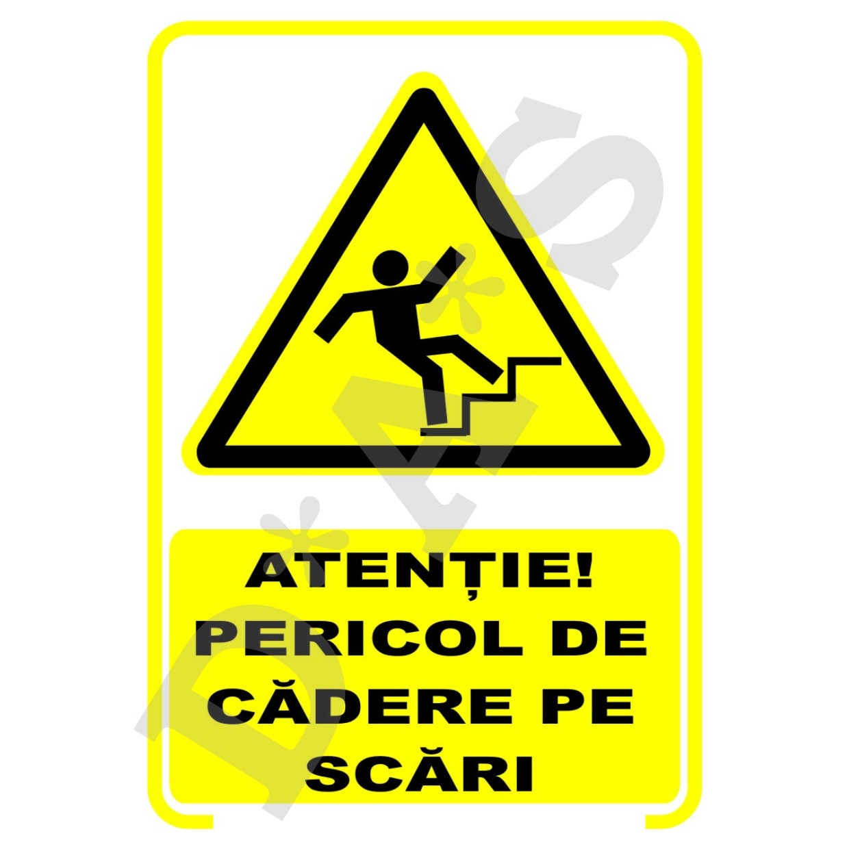 Set de 4 indicatoare SSM/SU/PSI A5 - cod A 94