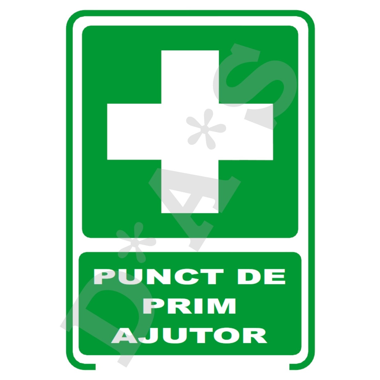 Set de 4 indicatoare SSM/SU/PSI A5 - cod PA 01