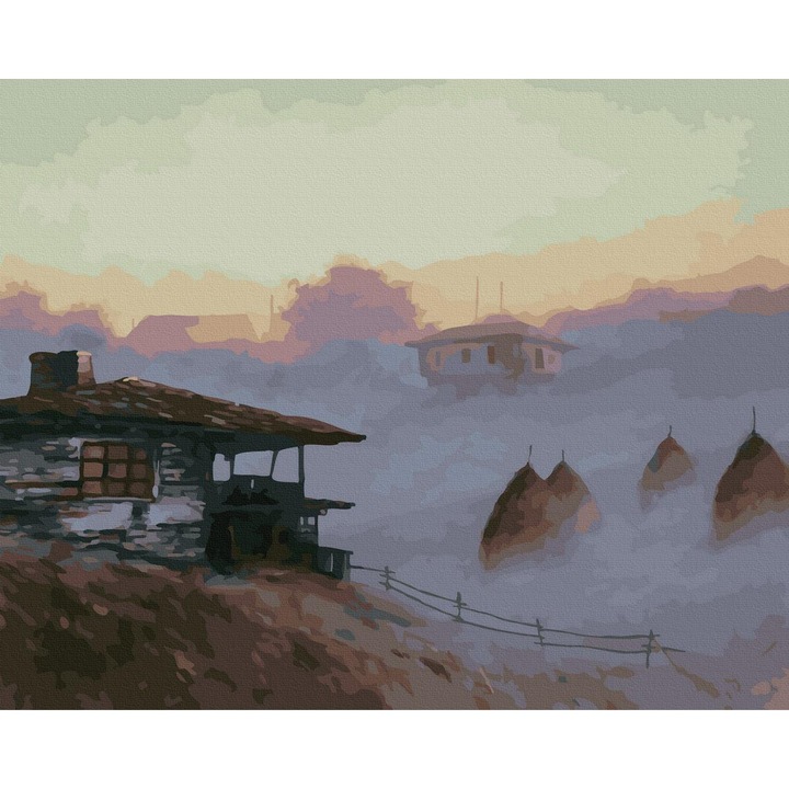 Számfestő készlet ITA ART, Reggel, 40x50cm, Színe