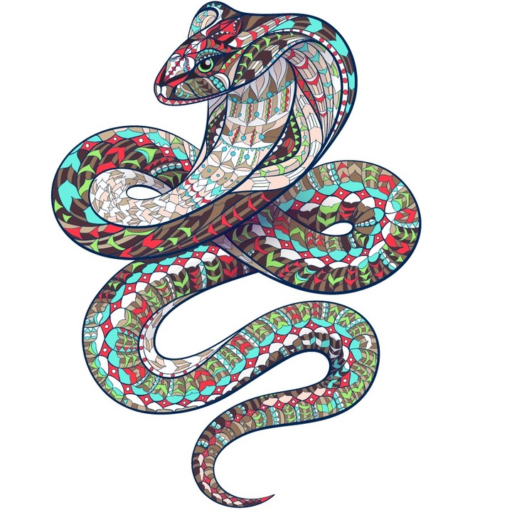 Пъзел, Измаел, Дървен, Многоцветен