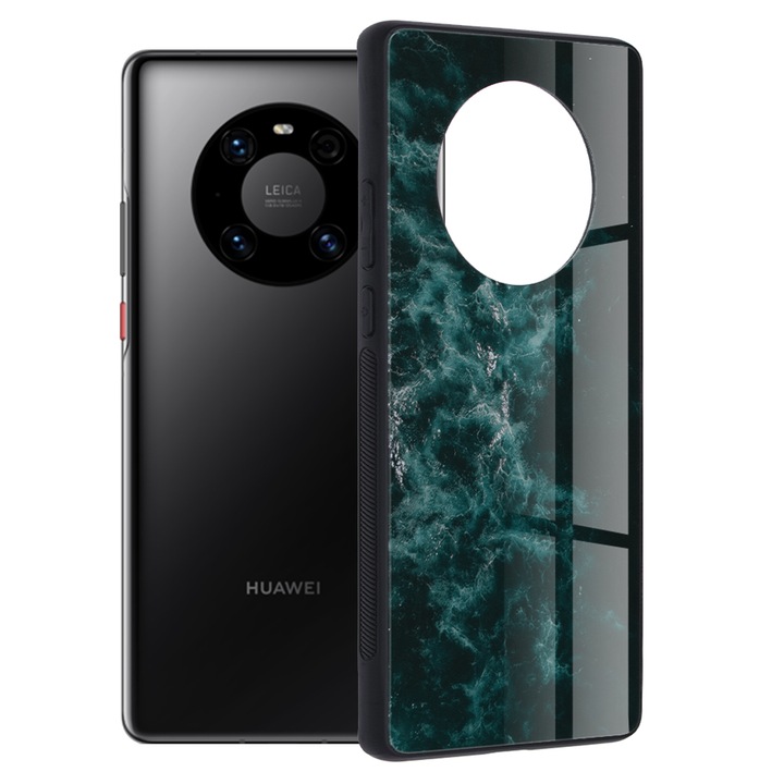 Кейс за Huawei Mate 40 Pro, Techsuit Glaze Series, Blue Nebula