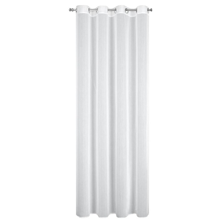 Kalia fényáteresztő függöny Fehér 140x260 cm