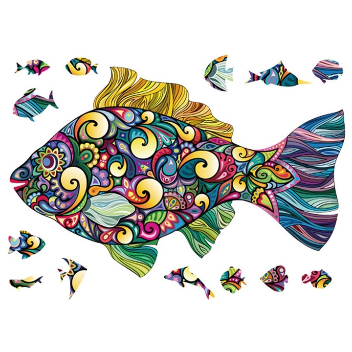 Пъзел Izmael, Дърво, Многоцветен