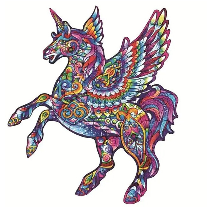 Пъзел, Измаел, Дървен, Многоцветен