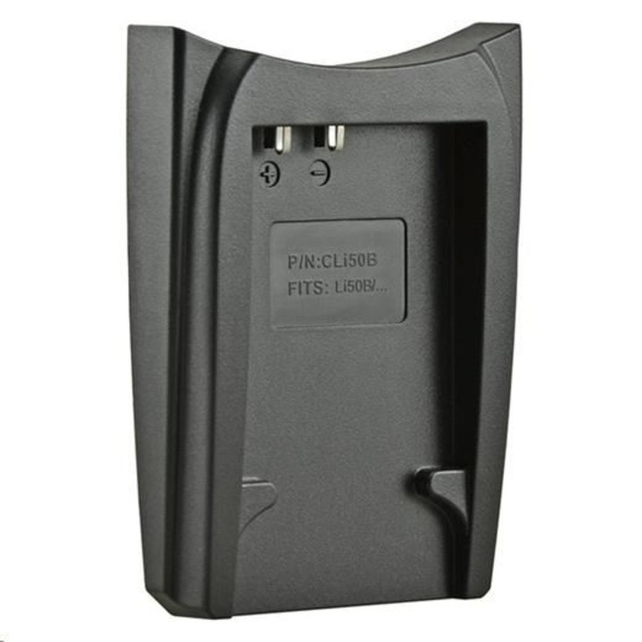 Adaptor baterie compatibil Olympus Li-50B/Olympus Li-70B/Sony NP-BK1/Pentax D-Li88/D-Li92/Sanyo DB-L8, Jupio, Plastic, Negru
