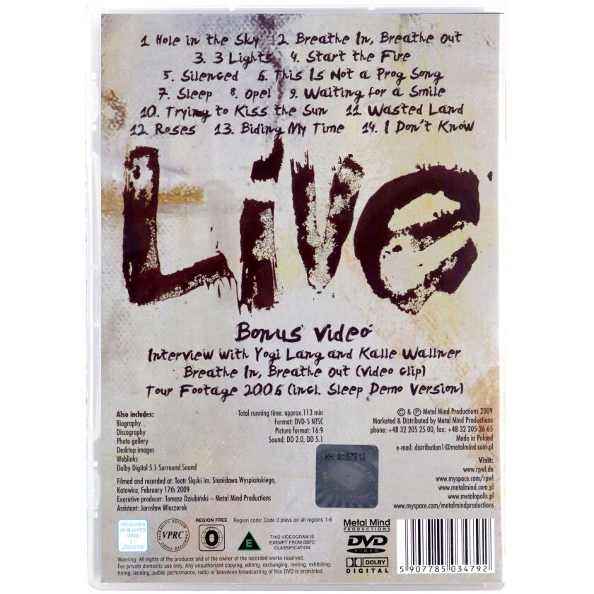 Rpwl: The Rpwl Live Experience [DVD] - eMAG.bg