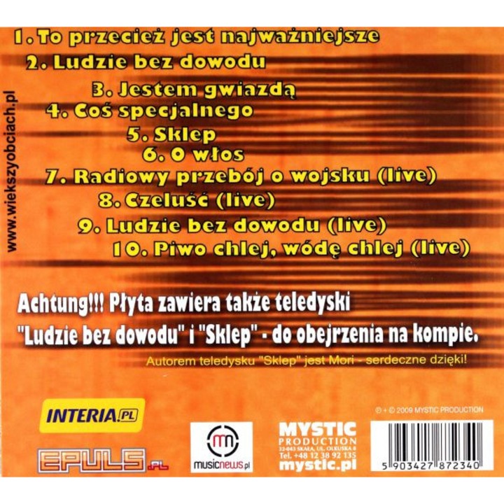 Większy Obciach: Ludzie Bez Dowodu (digipack) [CD]