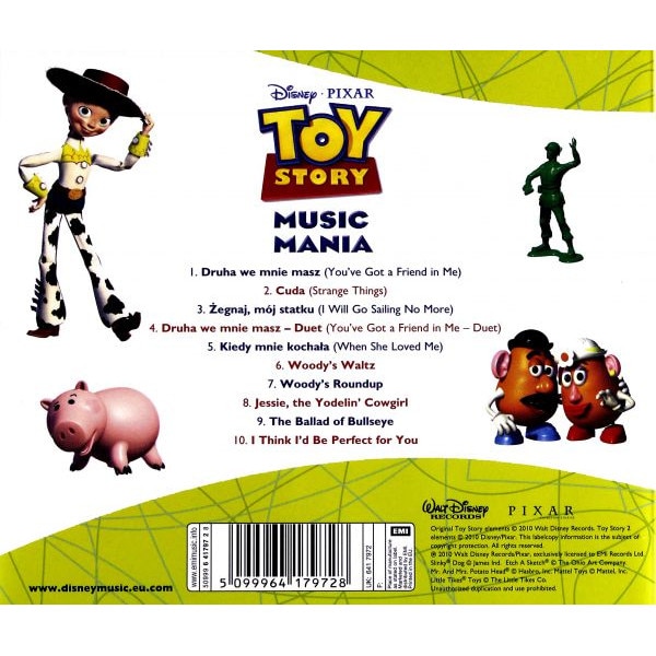 Toy Story Music Mania soundtrack [CD] eMAG.bg