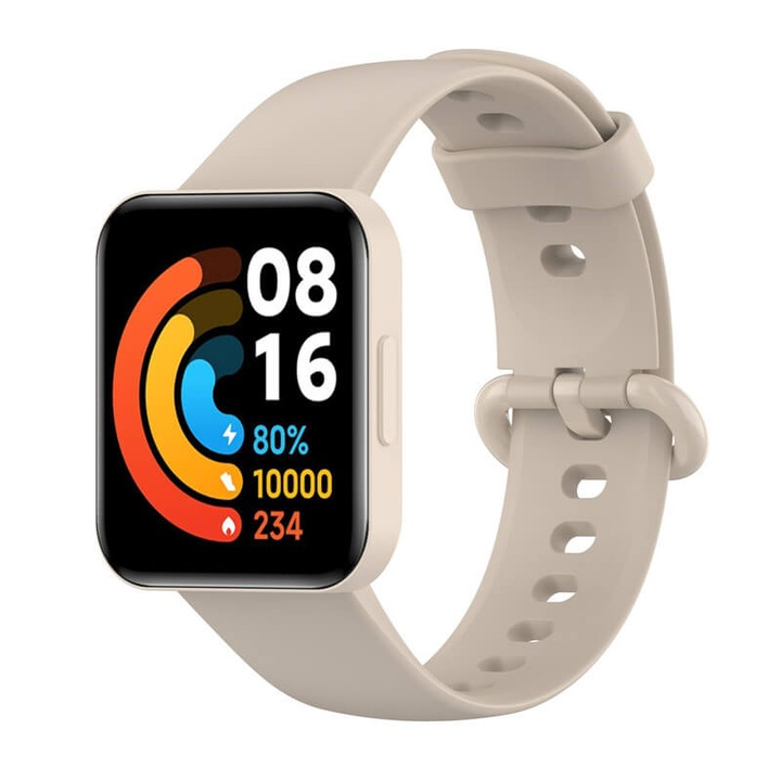 Каишка за гривна за Xiaomi Mi Watch 2 Lite, Redmi watch 2, White Ivory