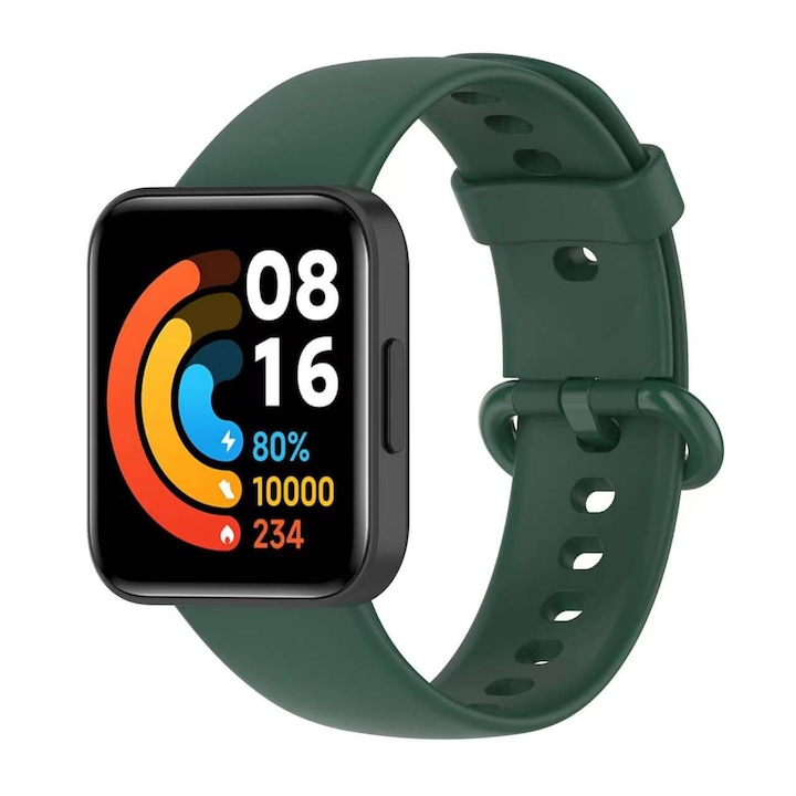 Каишка Edman, За Xiaomi Mi Watch 2 Lite, Redmi watch 2, Зелен