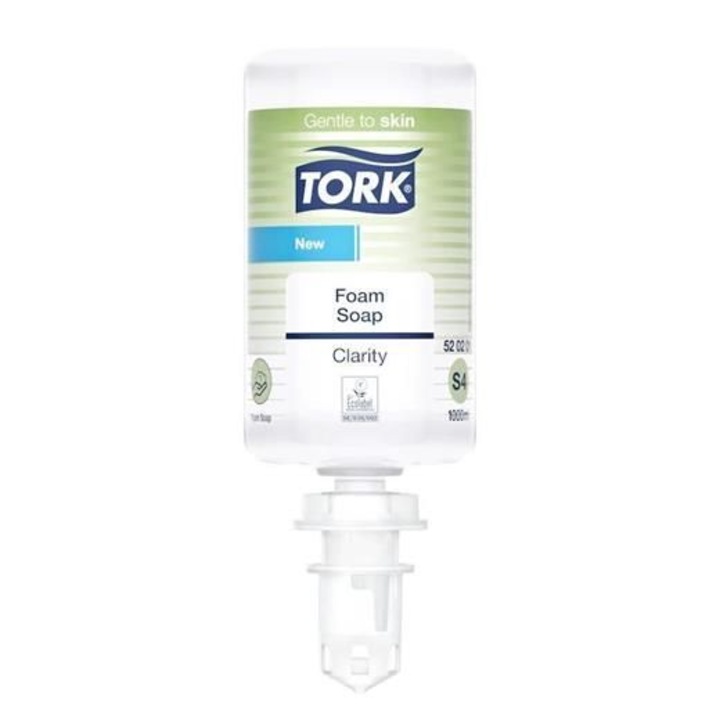 Sapun spuma, Tork, 1 l, Alb
