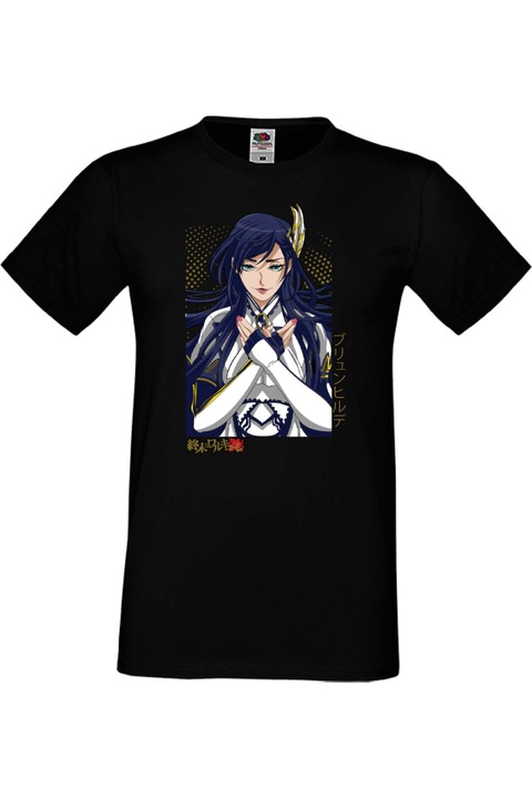 Férfi póló anime manga japan animation comics record of ragnarok Record of Ragnarok, Fekete