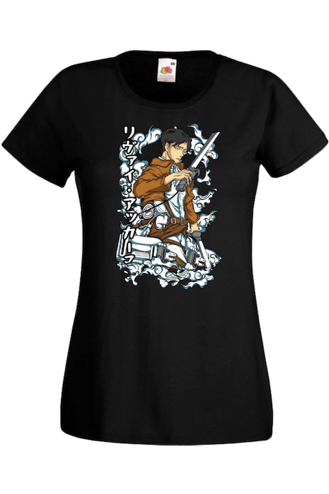 Дамска Тениска Anime Manga Tralala attack on titan Levi Ackermann eren yeager annie leonhart porco titans Attack on Titan Levi Ackerman 03