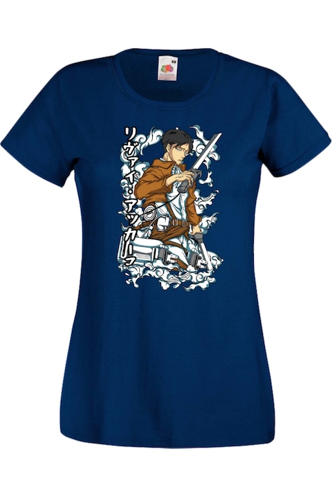 Дамска Тениска Anime Manga Tralala attack on titan Levi Ackermann eren yeager annie leonhart porco titans Attack on Titan Levi Ackerman 03