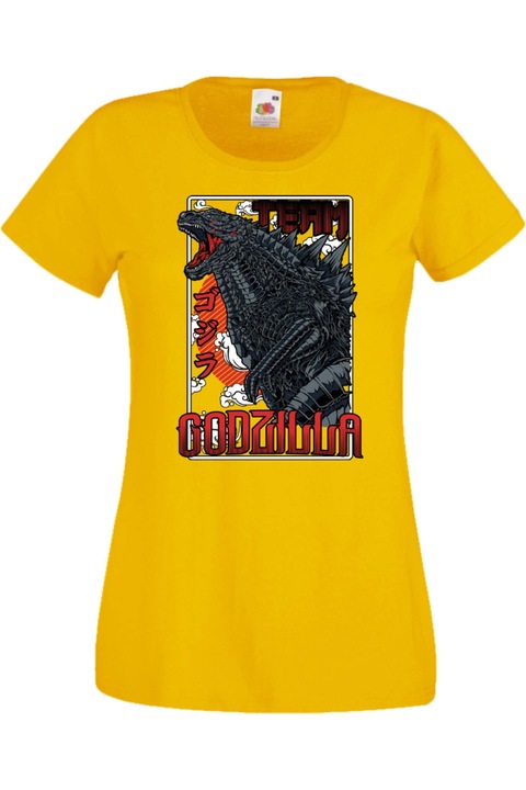 Дамска Тениска Anime Manga Tralala godzilla gojira kaiju beast Godzilla 02