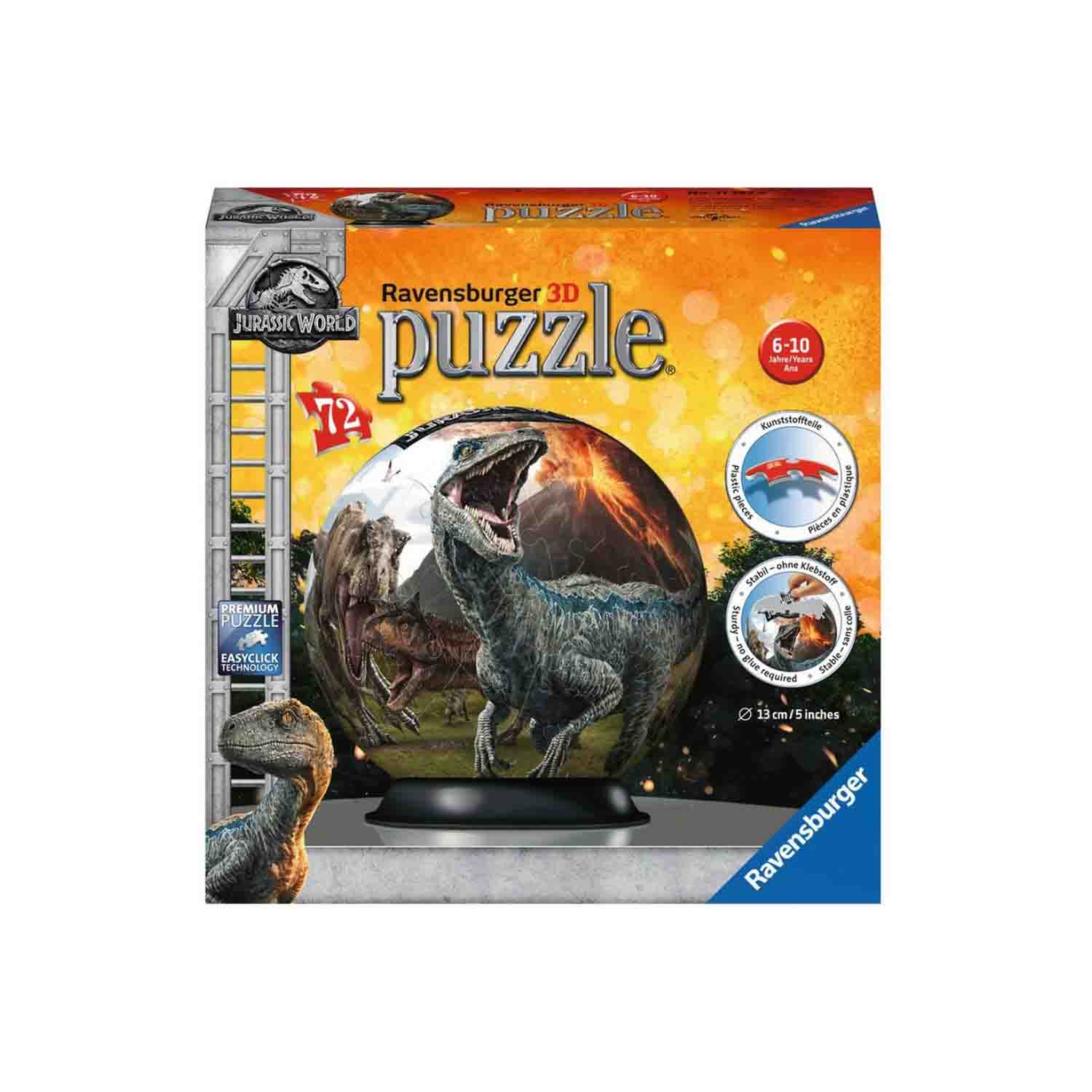 Puzzle 3D Ravensburger - Jurassic World, 72 piese